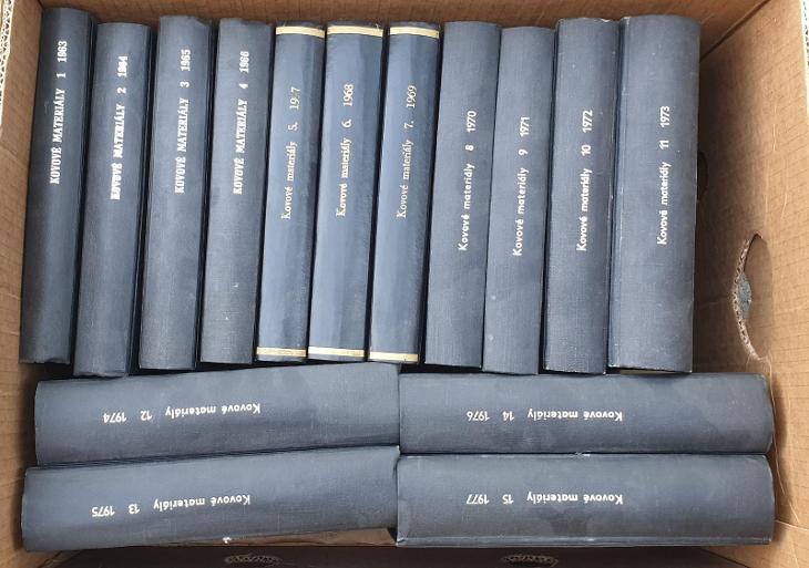 Kovové materiály 1-15 (1963-1977) - Knihy