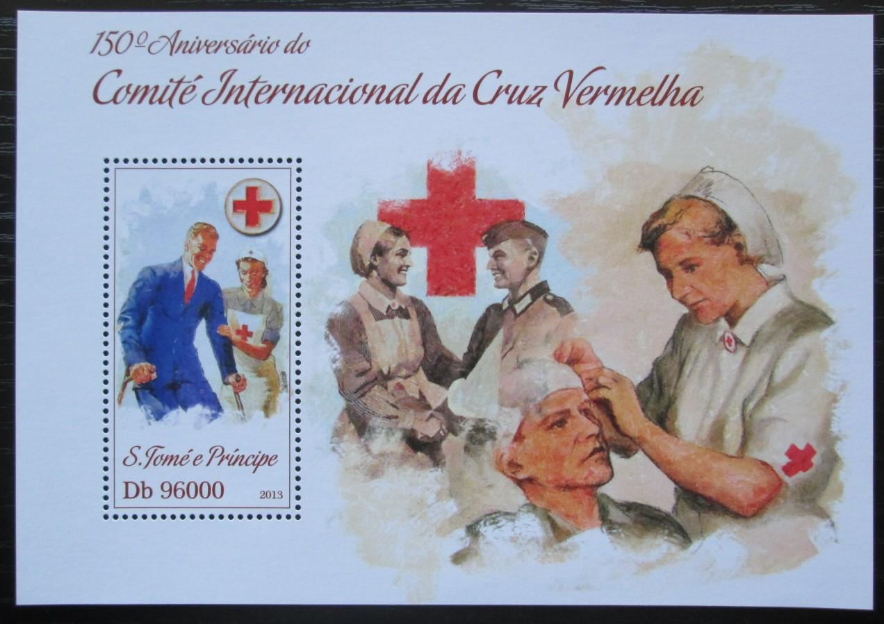 Svätý Tomáš 2013 Červený kríž, 150. výročie Mi# Block 902 Kat 10€ 2497 - Filatelia