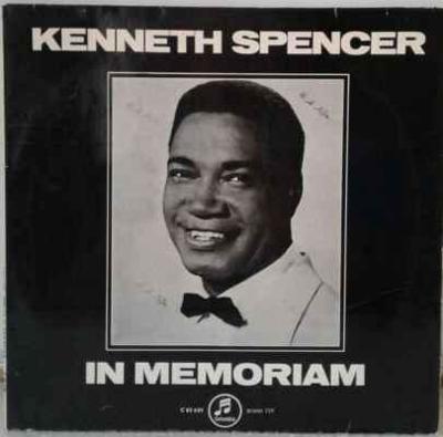 LP Kenneth Spencer - In Memoriam, 1964 EX
