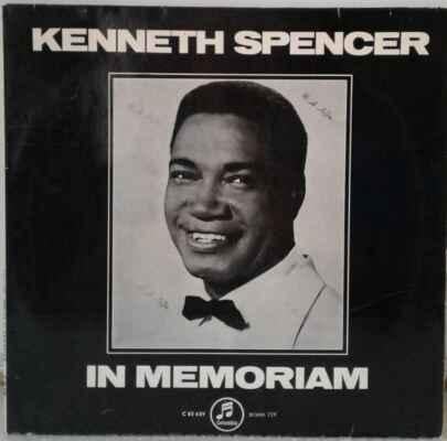 LP Kenneth Spencer - In Memoriam, 1964 EX - Hudba