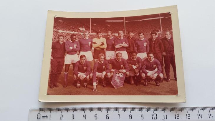 fotografie fotbal FIFA - mužstvo světa 1963 - Sběratelství