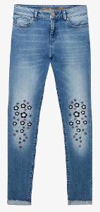 DESIGUAL Denim_Laurence luxusní džíny-skinny/W24 xs/s 