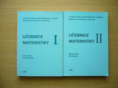 Coufal, Klůfa, Kaňka, Henzler - Učebnice matematiky 1+2 | 1996 -n
