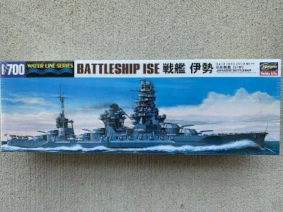 Hasegawa 49117 IJN Battleship Ise 1/700.