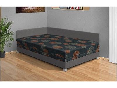 Čalouněná postel s úložným prostorem Nikol 200x120 cm - Česká výroba