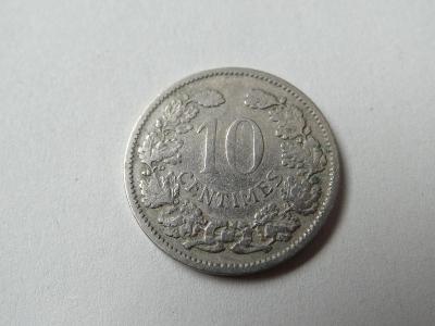 10 centimes 1901, Lucembursko.