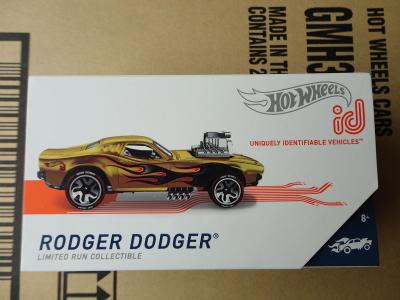 Hot Wheels id Rodger Dodger Gold.