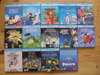 Kolekce filmů studia Ghibli - 14 filmů s Blu-ray i DVD v jednom balení