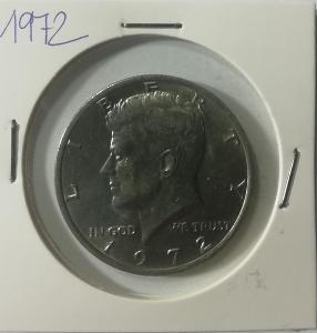 Kennedy Half Dollar 1972 b.z. (Philadelphia)