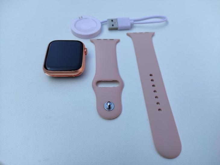 Nové růžové Smart watch, ve stylu apple watch, chytré hodinky - Mobily a chytrá elektronika