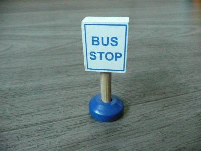 vláčkodráha - značka Bus stop