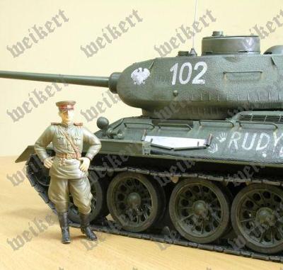 1:16 obtisky pro tank T-34/85 - Polská armáda - slavný tank RUDY 102