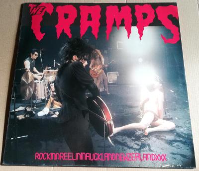 LP THE CRAMPS-ROCKINNREELININAUCKLANDNEWZEALANDXXX/EX-, 1987