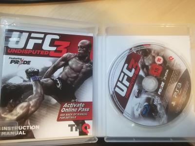 PS3 UFC Undisputed 3 pro SONY Playstation 3
