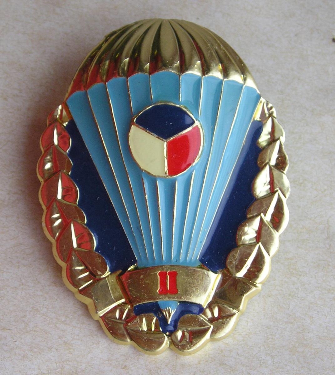 Odznak - výsadkář - PARA - AČR  - II - Odznaky, nášivky a medaile