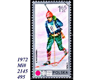 Polsko 1972, ZOH 1972, biatlon