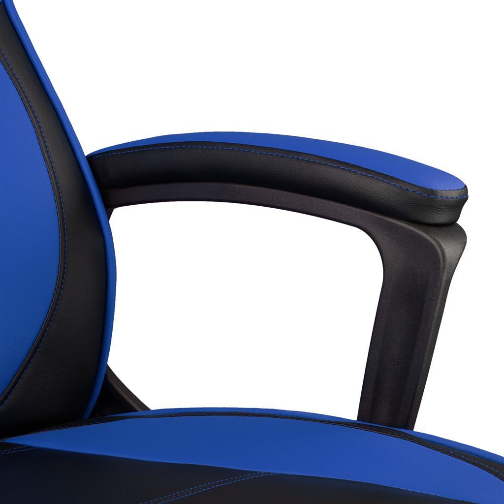 tectake 403193 kancelářská židle senpai - černá/modrá - Nábytek