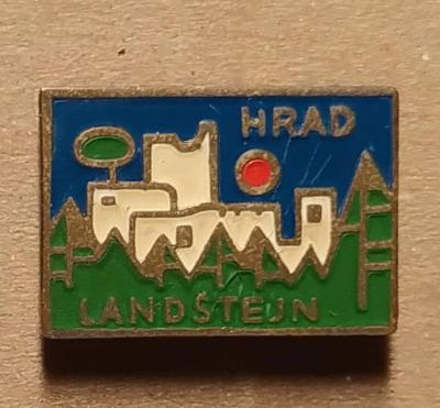 P82 Odznak hrad Landštejn  1ks