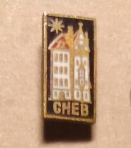 P82 Odznak Cheb  1ks