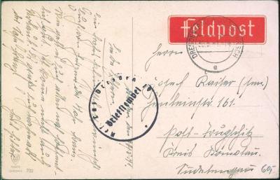 10C93 Vojenská polní pošta , vlakové-Dresden /Bad Weisser Hirsch