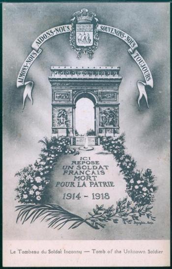 27A1262 Francie Paříž - hrob neznámého vojáka