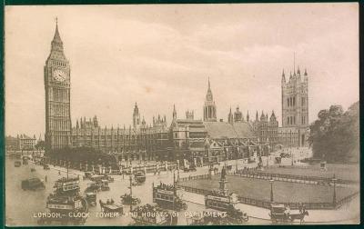 27A811 Londýn - Big Ben a parlament
