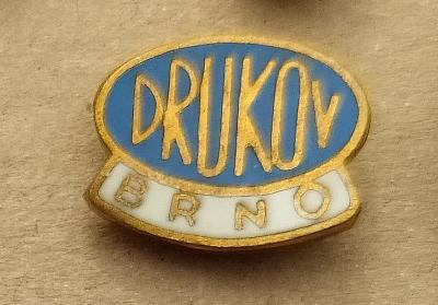 P96 Odznak Drukov Brno  1ks