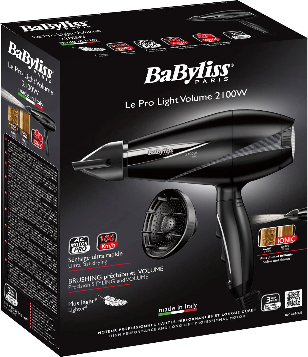 BaByliss fén - vysoušeč vlasů 6610DE  - Péče o tělo a zdraví