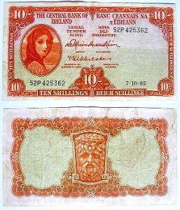 Ireland 1965 -10 Shillings !!!!!!!!!!!!!!!