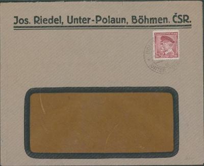 10B2708 Josef Riedel - Kořenov (Polaun) + PERFÍN 