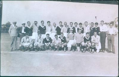 31A23 Půdovka- Nález- Ligové mužstvo VIKTORIE PLZEŇ 1930 - soubor RR!