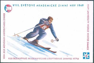 10B864 8. světové akademické zimní hry 1949