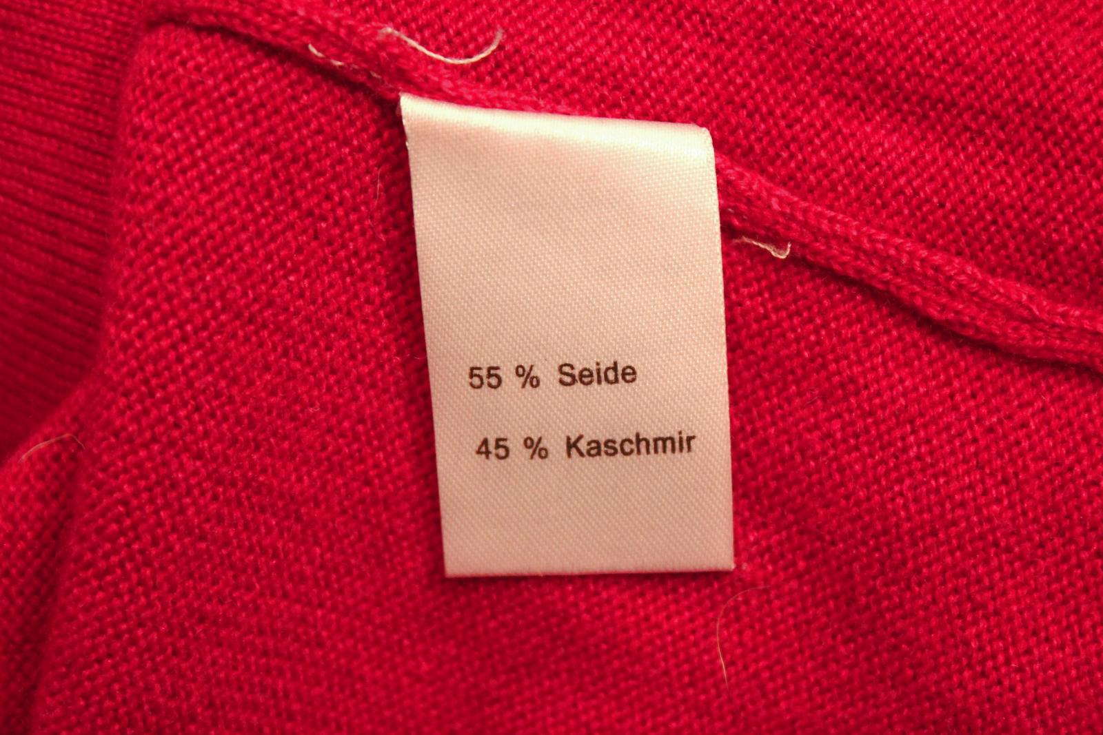 Jemný kašmírový svetr červený II, HEDVÁBÍ KAŠMÍR - Dámské oblečení