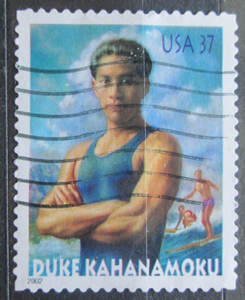 USA 2002 Duke Kahanamoku, surfař Mi# 3634 0595 - Známky