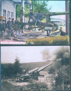 28A70 Voj. pohlednice - dělostřelecká artilérie Bospor