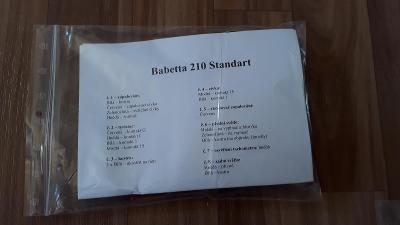 kompletní kabeláž Babetta 210 Standard