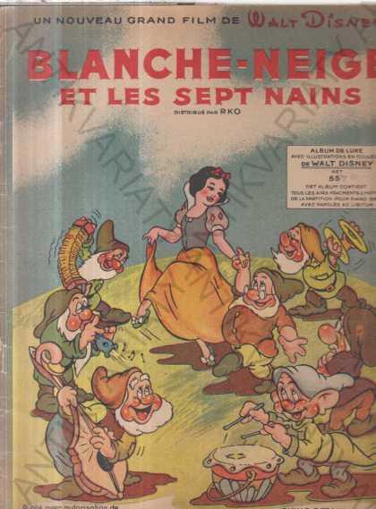 Blanche-neige et les sept nains frank Churchill - Knihy