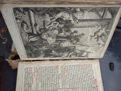 Missale Romano Bohemicum Bible z 1640 latina
