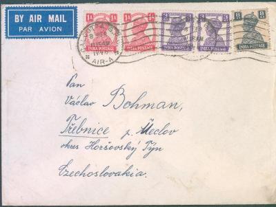 17B19 Dopis z Baťovy továrny v Singapuru/ Třebnice , p. Meclov , H.Týn