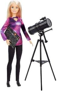 Mattel Barbie Povolání National Geografic Astrofyzička  