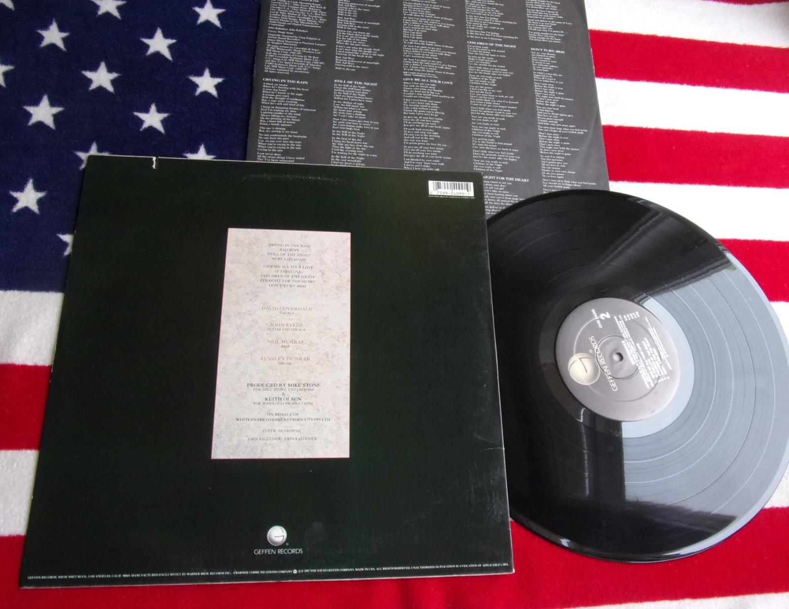 💥 LP: WHITESNAKE - WHITESNAKE (1987),  jako nová MINT!!!, 1.press USA - LP / Vinylové desky