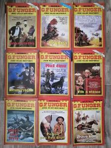 konvolut G. F. UNGER - 9x western - rok 1993-2000 cca