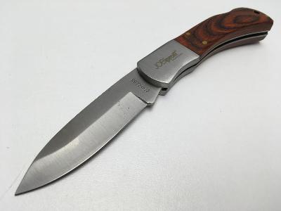 Profi kapesní dílenský  nůž, super zpracování, zavírací, 180mm,  NOVÝ