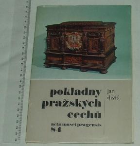 Pokladny pražských cechů - J. Diviš - cech truhla truhlice pokladna