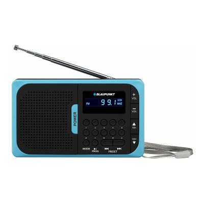 Přenosné FM rádio s přehráváním Blaupunkt PR5BL USB / SD MP3