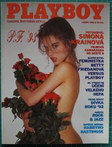 Časopis - PLAYBOY - leden 1993 - Top stav  - Simona Krainová