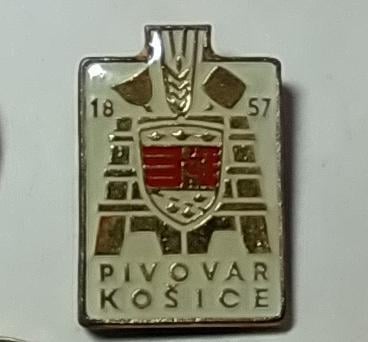 P58 Odznak Pivovar Košice  1ks