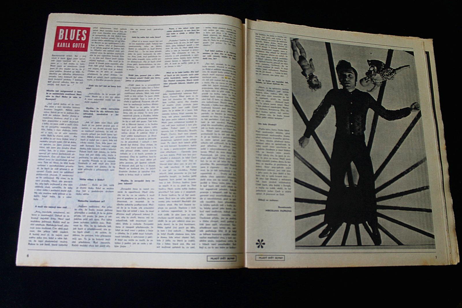 Mladý Svět 30/1969 , Ročník XI. (s14) - Starožitnosti a umění