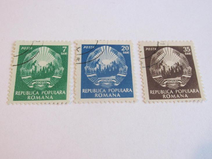 Prodávám známky Rumunsko 1950, Výsostné znaky  - Filatelie