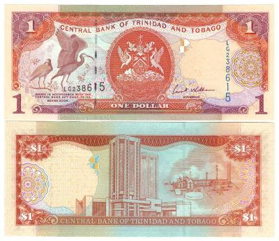 TRINIDAD & TOBAGO 1 Dollar 2006 AU/UNC Pick 46a	